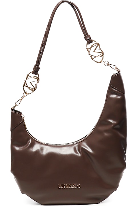 Love Moschino for Men Love Moschino Asymmetrical Hobo Bag