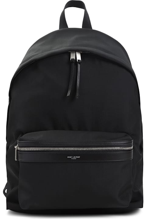 Saint Laurent for Kids Saint Laurent City Backpack
