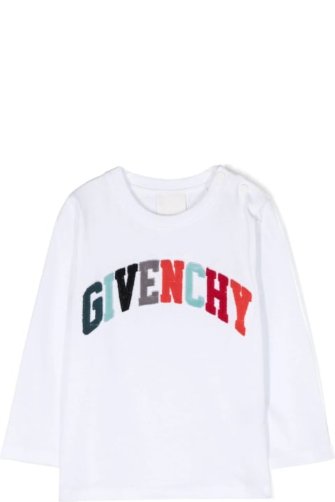 Givenchy for Baby Girls Givenchy Givenchy Kids T-shirts And Polos White