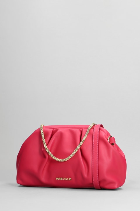 Flake Shoulder Bag In Rose-pink Faux Leather