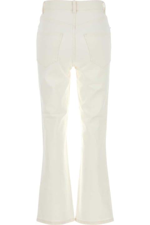 Tory Burch for Men Tory Burch White Stretch Denim Jeans