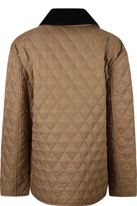 Burberry Coats & Jackets for Women Burberry Buttoned Quilt Detail Jacket