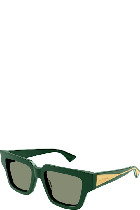 Homeware Bottega Veneta Eyewear Bv1276s-003 - Green Sunglasses