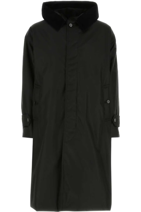 Coats & Jackets for Men Burberry Black Nylon Padded Jacket
