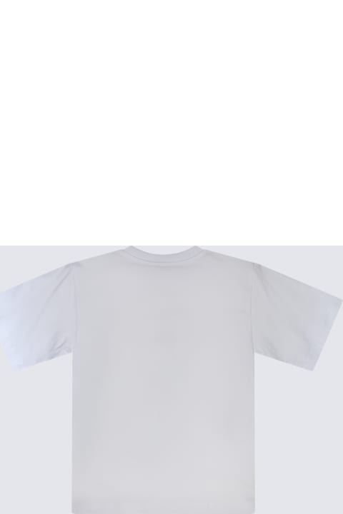 ボーイズ MoschinoのTシャツ＆ポロシャツ Moschino White Cotton Teddy Bear T-shirt