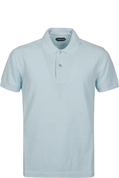 メンズ トップス Tom Ford Tennis Piquet Short Sleeve Polo Shirt