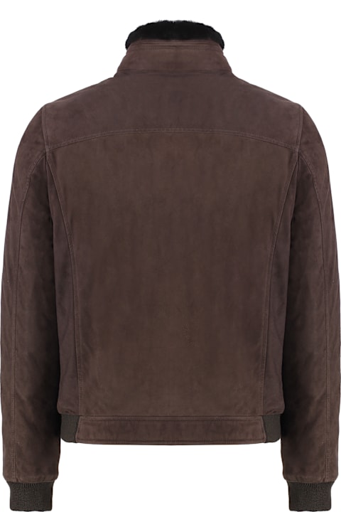 Homeware Moorer Celotti Leather Jacket