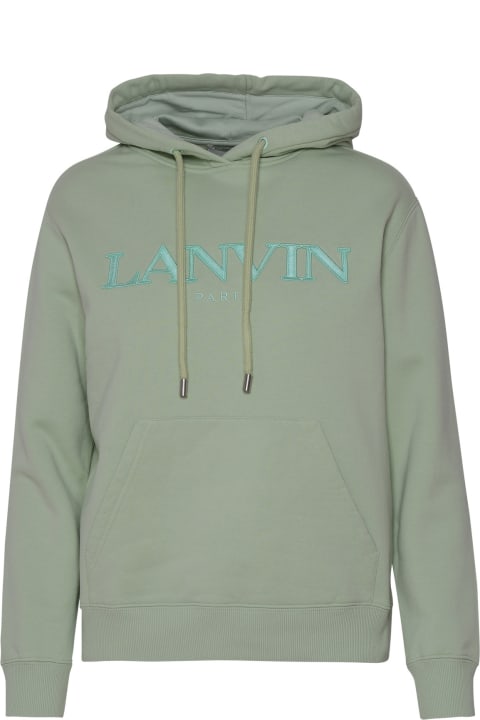 Lanvin for Women Lanvin Green Cotton Sweatshirt