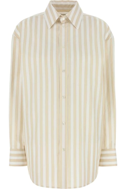 Saint Laurent Topwear for Women Saint Laurent Embroidered Oxford Shirt
