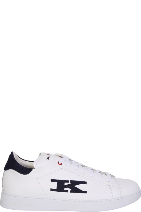 Kiton Sneakers With Embroidered Logo And Chunky Sole