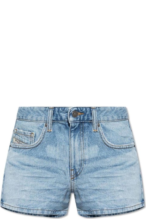 Diesel Pants & Shorts for Women Diesel Shorts Blue