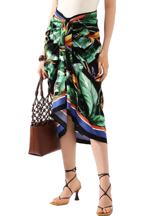 Dolce & Gabbana Skirts for Women Dolce & Gabbana Longette Wrap-around Skirt