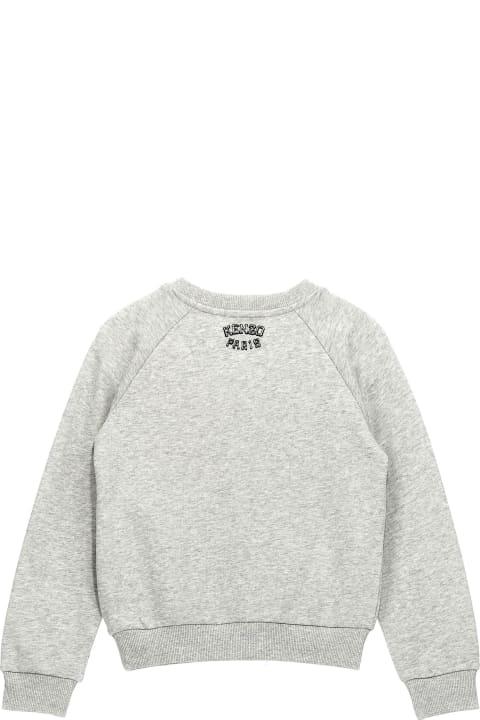 ガールズ Kenzo Kidsのニットウェア＆スウェットシャツ Kenzo Kids Logo Embroidery Sweatshirt