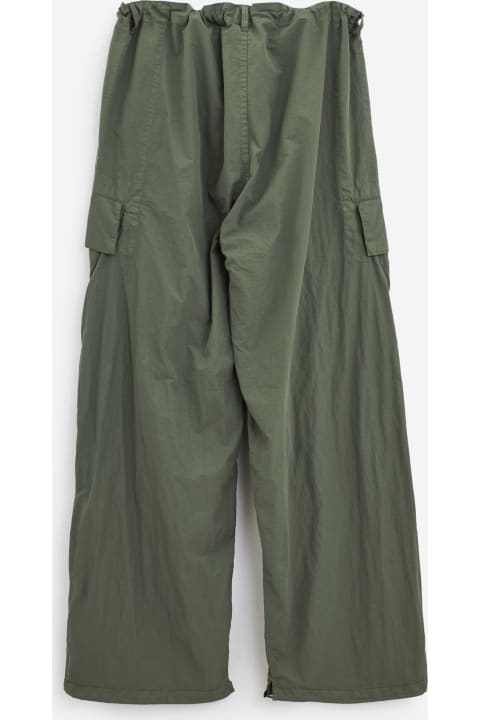 C.P. Company Pants for Men C.P. Company Agave Green Nylon Cargo Trousers