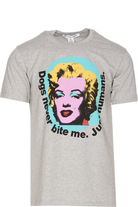 Topwear for Men Comme des Garçons Marilyn Monroe Print T-shirt