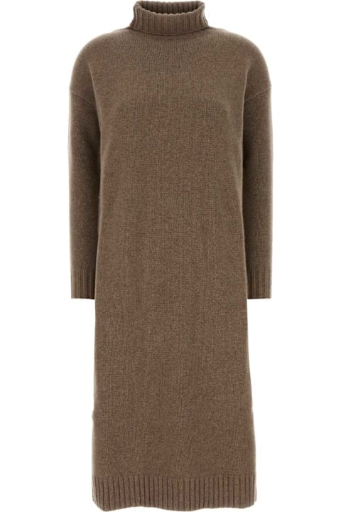 Max Mara Biscuit Cashmere Summer Dress