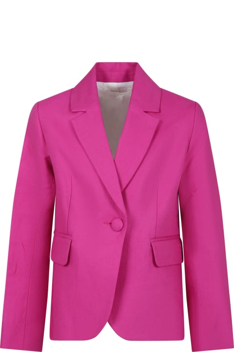 Chloé Coats & Jackets for Women Chloé Elegant Fuchsia Jacket For Girl