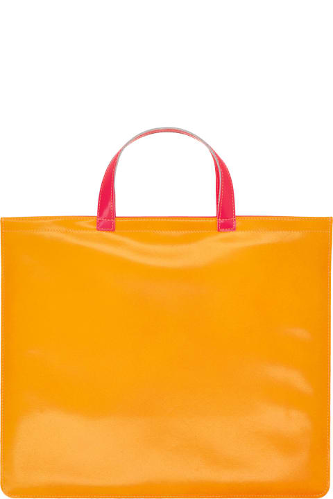 Bags for Men Comme des Garçons Wallet Super Fluo Tote Bag