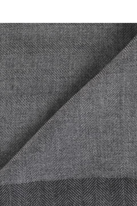 Homeware Ferragamo Herringbone Pattern Scarf