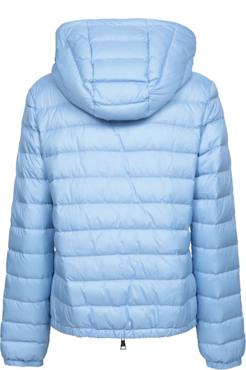 Moncler Coats & Jackets for Women Moncler Hede Light Blue- Blue Jacket