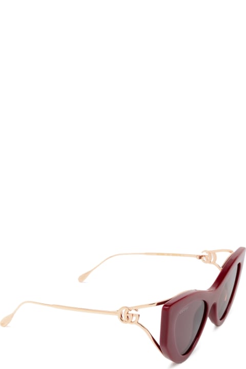Accessories for Women Gucci Eyewear Gg1565s Burgundy Sunglasses