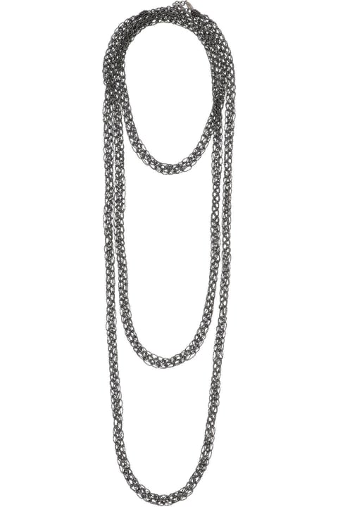 Necklaces for Women Brunello Cucinelli Precious Loops Necklace