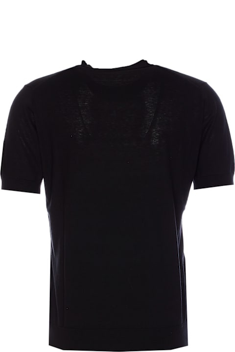 سترات لـ القسم الرجالي Paolo Pecora Short Sleeves Sweater