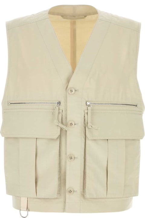 メンズ Lemaireのウェア Lemaire Beige Cotto Vest