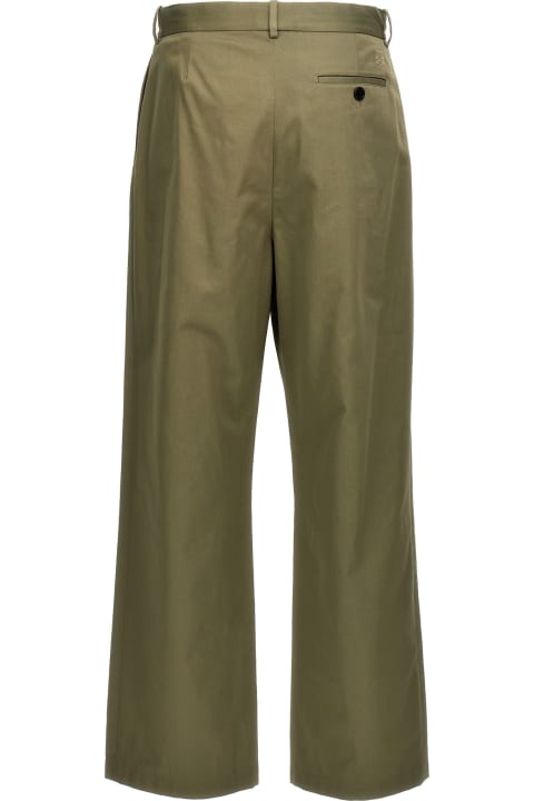 Pants for Men Loewe Central Pleated Trousers