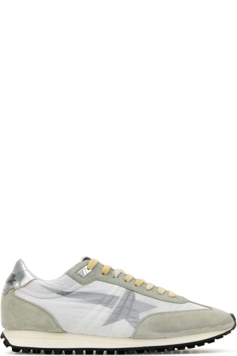Shoes for Men Golden Goose Multicolor Fabric And Suede Running Marathon Sneakers