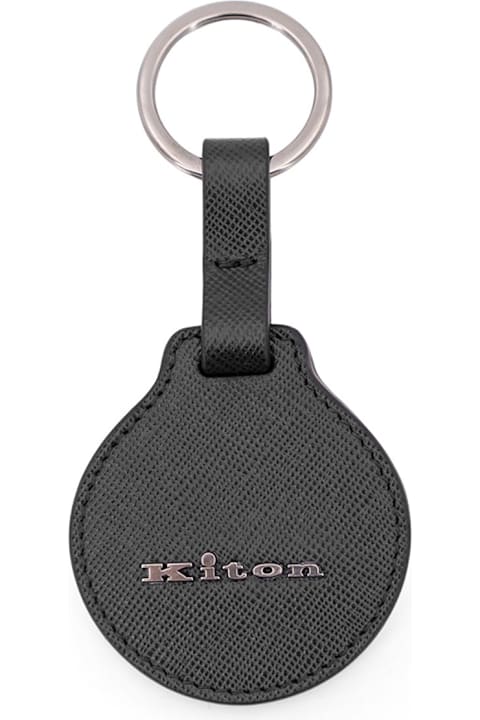 Kiton for Men Kiton Leather Key Ring