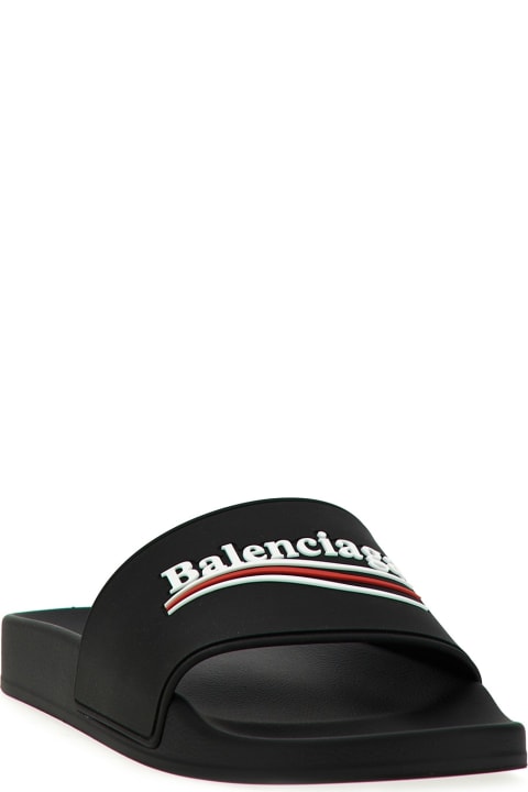 Sandals for Women Balenciaga 'political Campaign' Slides