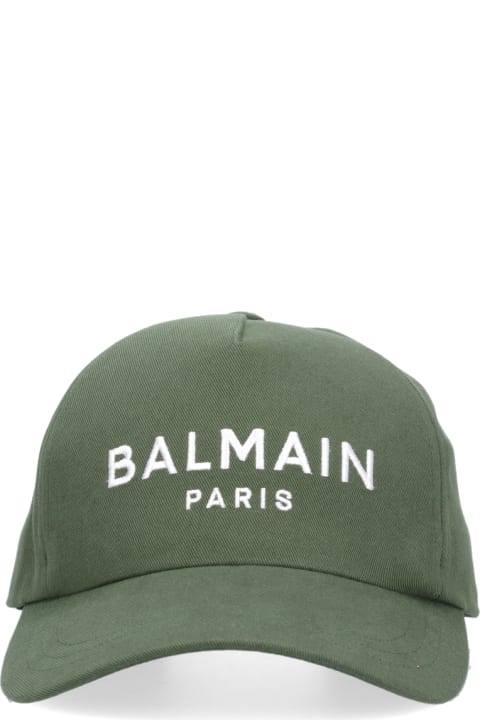 Accessories Sale for Men Balmain Logo Baseball Cap