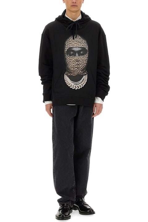 Homeware ih nom uh nit Leopard Mask Print Sweatshirt