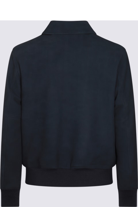 Givenchy معاطف وجواكت لـ القسم الرجالي Givenchy Black Leather Jacket