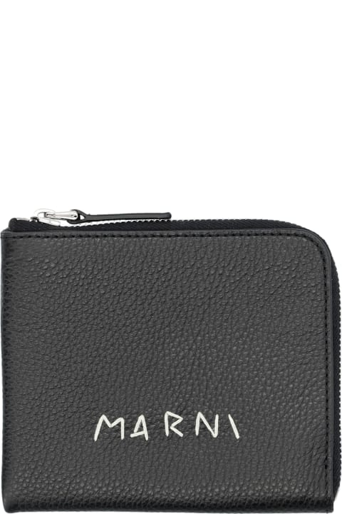Marni Wallets for Women Marni Mending Logo Wallet
