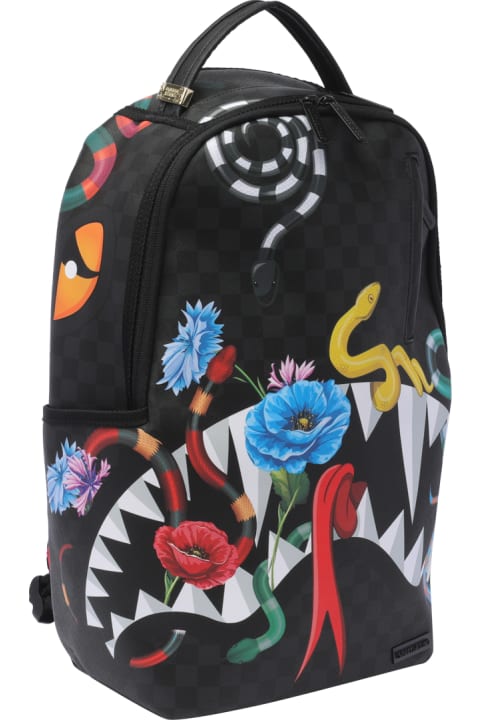 Sprayground Backpacks for Men Sprayground Snakes On A Bag Backpack