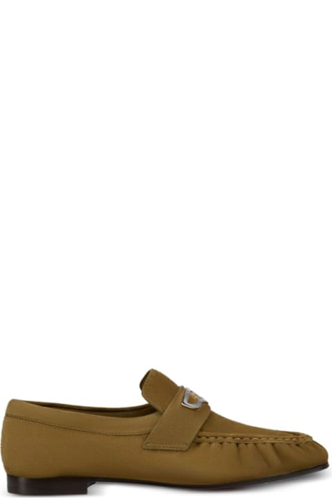 Christian Louboutin Suede Leather Loafers