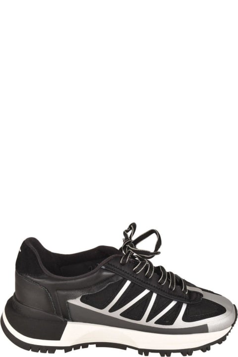 Fashion for Women Maison Margiela Panelled Lace-up Sneakers