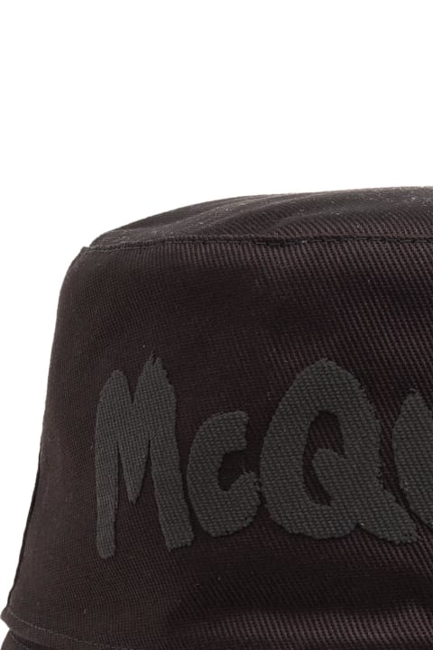 Alexander McQueen Hats for Men Alexander McQueen Hat With Logo