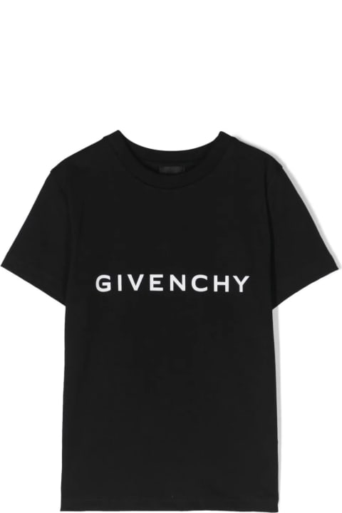 Givenchy T-Shirts & Polo Shirts for Boys Givenchy Black Givenchy 4g T-shirt