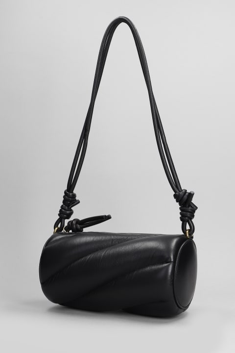Fiorucci Shoulder Bags for Women Fiorucci Mella Bag Shoulder Bag In Black Leather