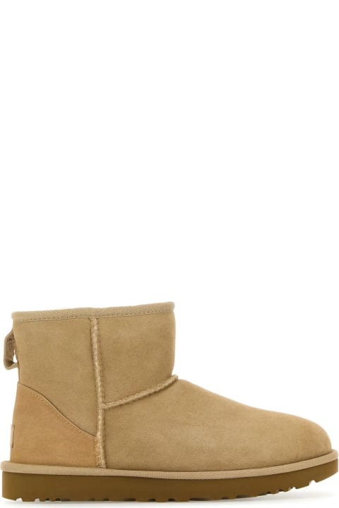Boots for Women UGG Sand Suede Classic Ultra Mini Ankle Boots