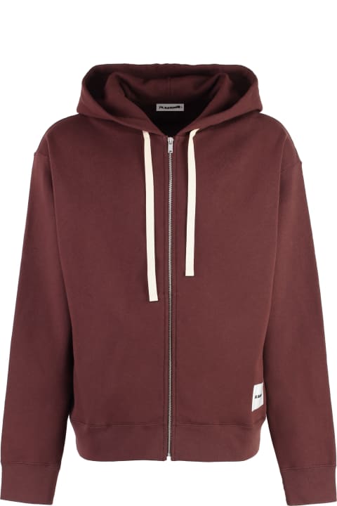 Jil Sander Fleeces & Tracksuits for Men Jil Sander Cotton Full-zip Sweatshirt