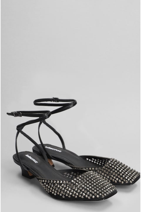 Lola Cruz High-Heeled Shoes for Women Lola Cruz Pia Pumps In Black Leather