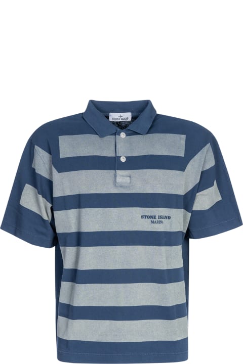 Fashion for Men Stone Island Stripe Polo Shirt