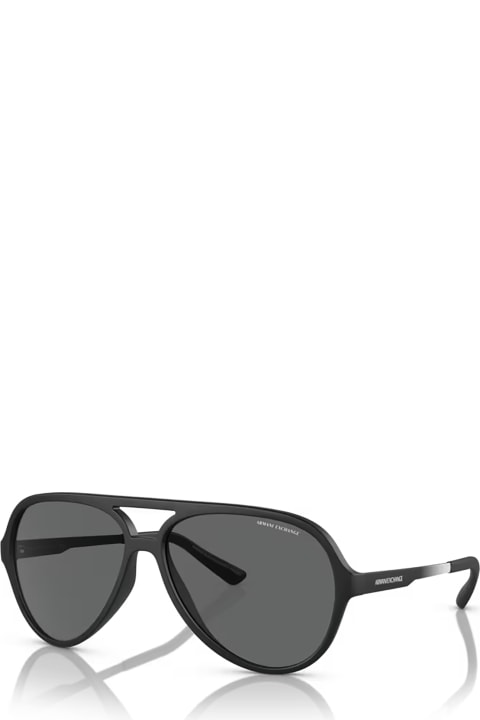 メンズ Armani Exchangeのアイウェア Armani Exchange Ax4133s Matte Black Sunglasses