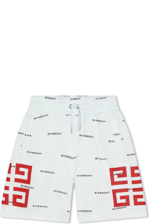 Givenchy Sale for Kids Givenchy Givenchy Kids Shorts White