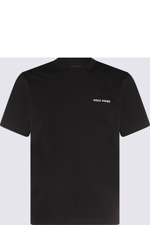 Daily Paper Clothing for Men Daily Paper Black Cotton T-shirt