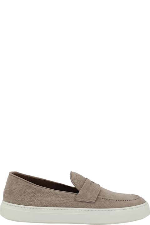 Fratelli Rossetti Shoes for Men Fratelli Rossetti Hammered Leather Loafers